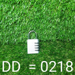 4 Digit Combination Padlock
