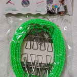 Stainless Steel Clothes pegs with One Rope