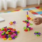 DIY Building Blocks Toy for Kids – Colourful Creative Puzzle (1 Set)
