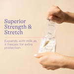 Breastmilk Storage Bags, Double Zipper Seal (60 Pcs Set)