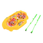 Fishing Game for Kids, Include 12 Pieces Fishes and 2 Fishing Rod, (1 Set)