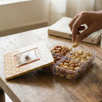 Plastic Multipurpose Dry Fruit Chocolates Mouth Box (1 Pc)