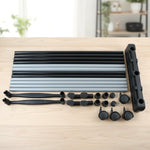 Double Pole Adjustable Garment Stand (1 Set)