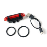 USB Rechargeable Bicycle LED Tail Light Set – High Visibility Safety Light