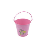Small Metal Bucket for Plants & Decor (1 Pc, With Handle)