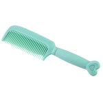 Plastic Hair Comb with Heart-Shaped Handle (1 Pc)