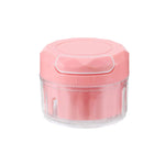 Manual Mini Food Processor Vegetable Chopper Hand Pull String Onion Chopper (1 Pc)