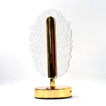 Feather Shape Crystal Lamp 