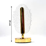 Feather Shape Crystal Lamp 