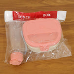 Plastic Lunch Box & Water Bottle Set with Secure Lid - 1 Set