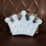 Crown Shaped LED Decorative Night Lamp (1 Pc)