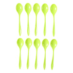 Fancy Spoon Used While Eating and Serving Food Stuffs Etc (10 Pcs)
