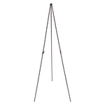 Height adjustable canvas easel tripod