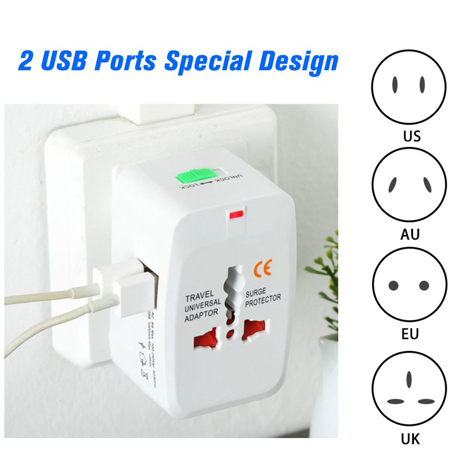 Powerful Universal Power Adaper - All in one Soltuion – coreldove.com