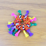 Traditional Multicolor Navratri Hair Bun (1 Pc)