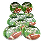 Round Plates Disposable Paper Plates Happy Birthday, Gift (10 Pcs Set / Mix Design)