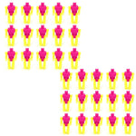 30-piece set of mini robot toys for children