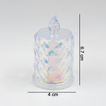 Festive Lighting for Any Occasion: 1 Pack LED Tealight Candles, Diwali