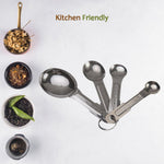 Anti-rust measuring spoons for kitchen use