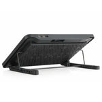 Laptop Cooler Cooling Pad with 2 Quiet Led Fans, Stand for Gaming Laptop