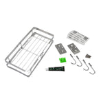 25 cm Metal Space Saving Rack – Multi-Purpose Kitchen Storage Organizer Shelf