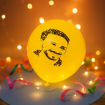 Vibrant festive balloons