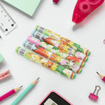 Fancy Rainbow Pencil Erasers for Kids – Set of 48 Cartoon Erasers