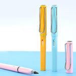 2-in-1 Everlasting Magic Pencil with Replaceable Eraser  (1 Pc / Mix Color)