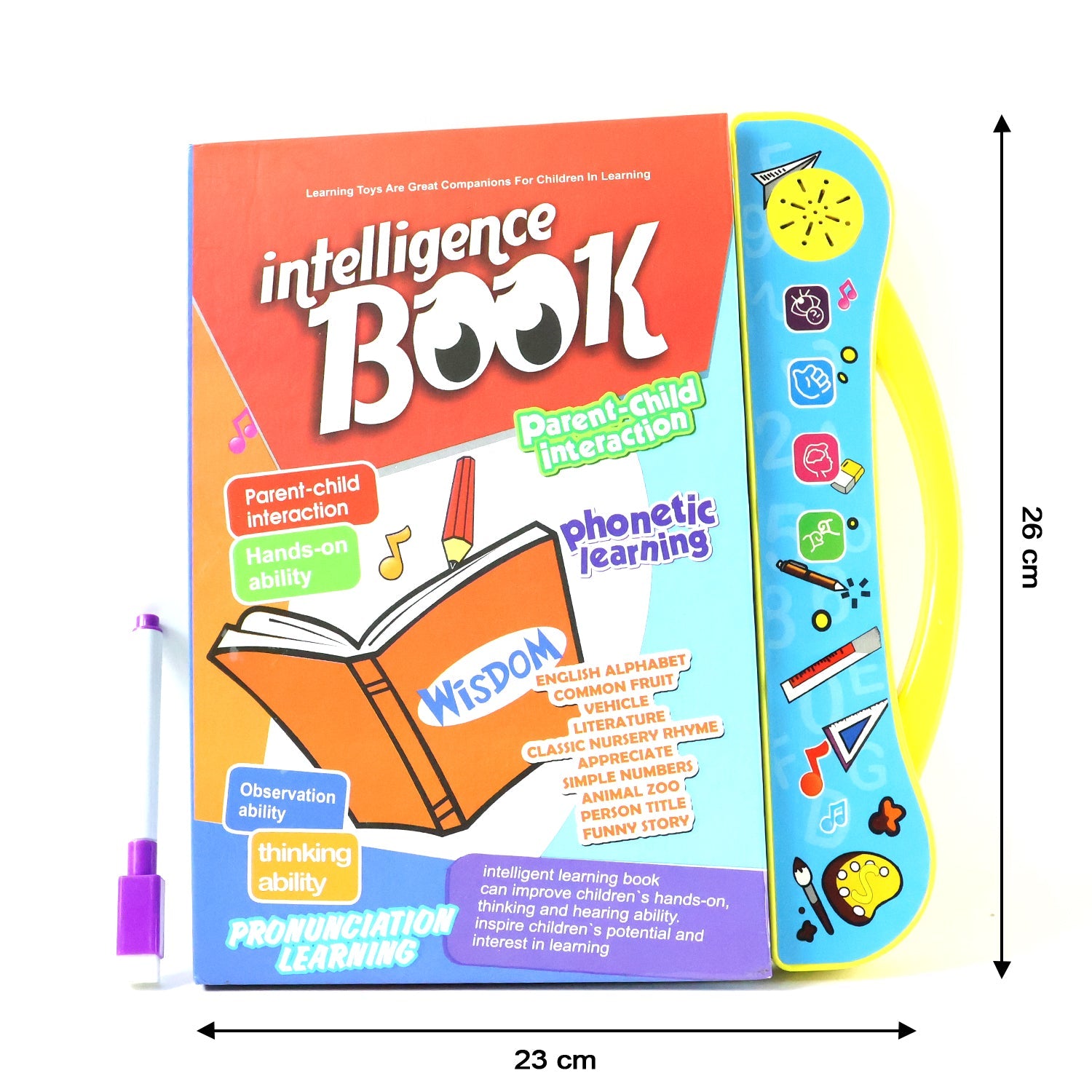 Interactive Intelligence Learning Book with Sound & Phonics (1 Set ...