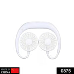 Hands-Free Wearable Neckband Fan