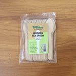 110mm Wooden Tea Spoon – 30 Pcs Pack