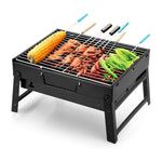 Portable barbecue grill for easy grilling at home