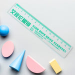 Premium Transparent Plastic Scale 15cm (1 Pc)