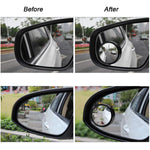 Car Blind Spot Side Mirror Black frame - (2 Pc / Set)