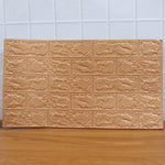 Wallpaper 3D Foam Wallpaper Sticker Panels (76 x 70 Cm / 1 Pc)