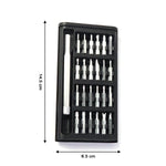 Aluminium 24 in 1 Precision Screwdriver Set, Screwdriver Tool Set (24 Pcs Set)