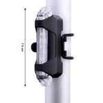 Rechargeable LED Bicycle Safety Light - Front & Rear, USB Powered