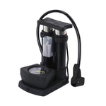 Safora Portable Mini Bike Pump with Gauge and Foot Operation