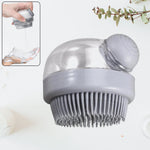 Silicone Head Scalp Massager & Shampoo Brush for Hair Growth