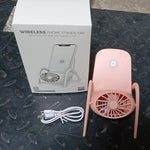 Portable Multi-Function Phone Holder Fan
