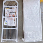 4 Layer Space‑saving Shoes Show Rack Folding Shoe Rack (1 Pc)