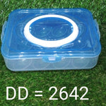 Egg storage container with a 12-grid design, made of plastic for fridge organization