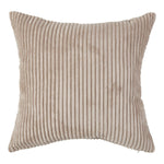 Soft Corduroy 16x16 Throw Pillow Cover Square Decorative Cushion Case (1 Pc)