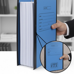 Standard File Plastic Clip – A4 Paper Holder (33×26 cm / 4 Pc)
