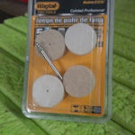 Rotary Tool Accessory Wool Felt Polishing Pad Felt (5 Pcs Set)