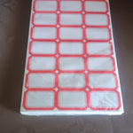 Multipurpose Writable Blank Label Sticker Sheets (50 Sheet)