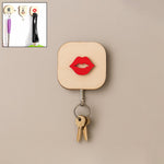 Wooden Cartoon Wall Hook – Kids Room & Bathroom Storage Hook