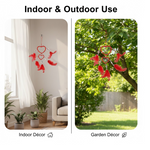 Wind Chimes Wall Hanging Handmade Art for Garden and Home Decor (Mix Design / 1 Pc)