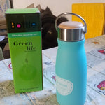 Stainless Steel Water Bottle for Gym & Office (360ml, Leak-Proof)