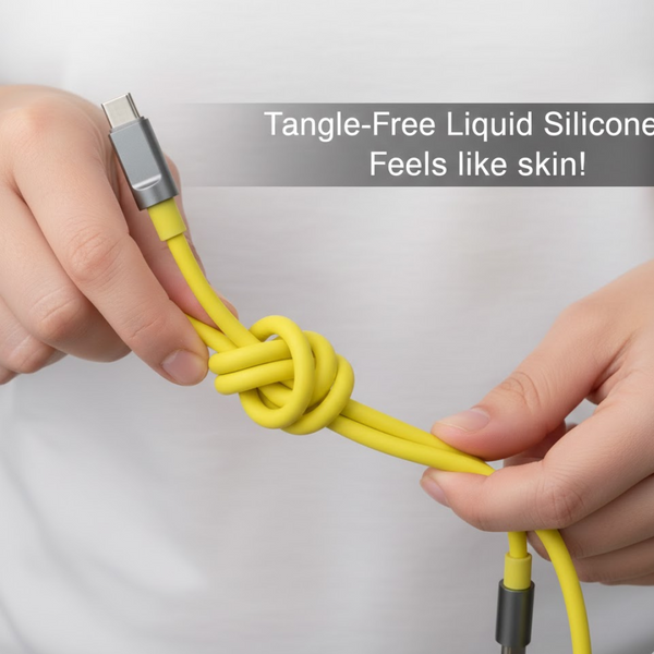 Type C data cable Fast Charging With Light (1 Mtr. / 1 Pc)